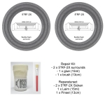 Repairkit foam surrounds for RFT BR25, BR26, 7102 speakers