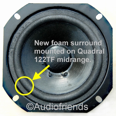 Quadral PHASE ONE - 1x Foam surround for repair