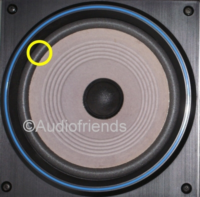 niet verwant Strikt hel Philips FB561 / FB562 / FB563 - Reparatieset luidsprekers