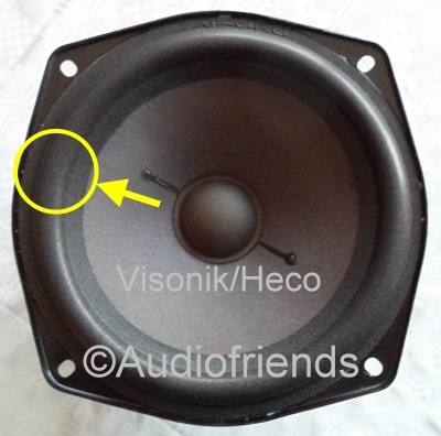 Visonik/Heco Convection 1 - 1x Foam surround for repair