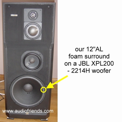 JBL 2203, 2203H, 2203A - 1x foam surround for repair