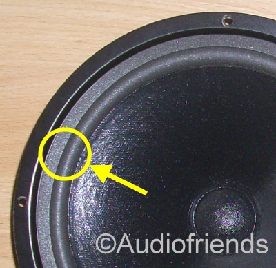 Jamo CL 20, CL 25, CL 30 - C20WH-08 - W-20506 - woofer: 1x Foam rand voor reparatie luidspreker.