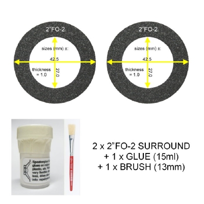 Focal - Repair-kit tweeter -  T120,T101,T121,TC90K,T100K,T92