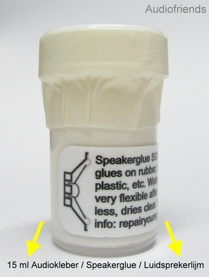 Glue for speaker repair - 1 x 15ml - BEST TESTED