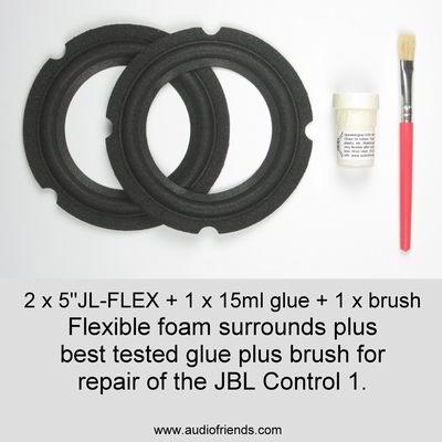 JBL Control 1 - 2x Foamrand + 1x lijm + 1x penseel