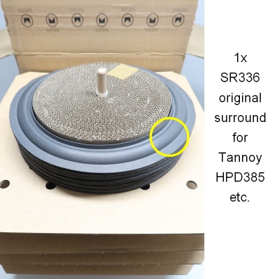 Tannoy Arden - 1x GENUINE foam surround for HPD385 repair
