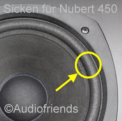 Nubert 690 - 1x Foamrand voor reparatie woofer