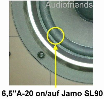 Repairkit foam surrounds for Kendo 70 speakers