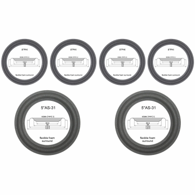 Philips FB825 - Reparatieset luidsprekers