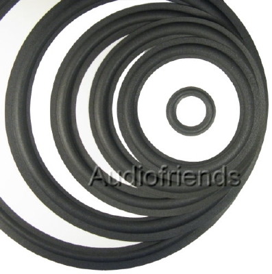 Infinity Reference Four: 4x Schaumstoff Sicke für Reparatur Tieftöner und Mitteltöner Lautsprecher.