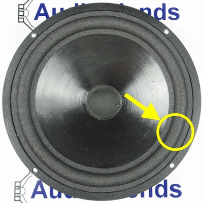 Vifa M21WG - 4x Foam surrounds for speaker repair