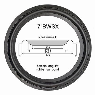 B&W DM602, DM604 - 1x surround for the best repair woofer.