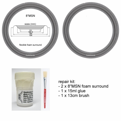 Mission 762 - Reparatieset FOAM randen luidsprekers