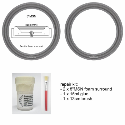 Mission 762 - Reparatieset FOAM randen luidsprekers