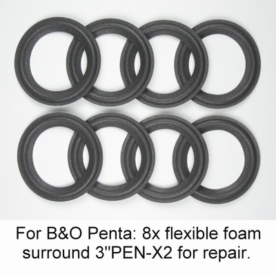 B&O Penta 6601, 6602, 6603 - 8 x foam surround for repair