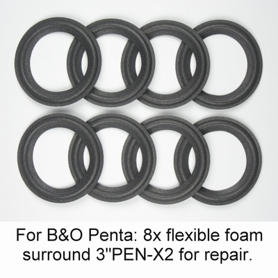 B&O Penta 6601, 6602, 6603 - 8 x Schaumst. Sicke > Reparatur