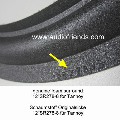 12"SR278/8 - FOAM rand ORIGINEEL voor Tannoy HPD315
