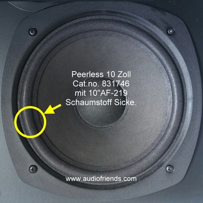 Peerless Cat.no 831746 - 1x Surround for repair woofer