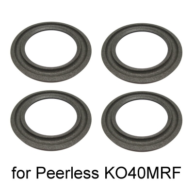 Peerless KO40MRF / 821385 midrange - 4x Foam surround for repair loudspeaker.
