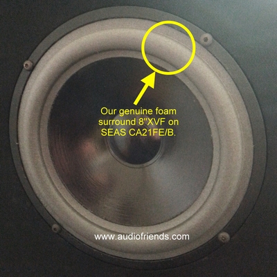 SEAS CA21FE/B H334 - 1x ORIGINALSICKE für Reparatur Woofer