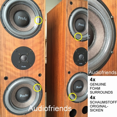 ProAc Response 3.5 speaker - 4x ORIGINELE foam rand