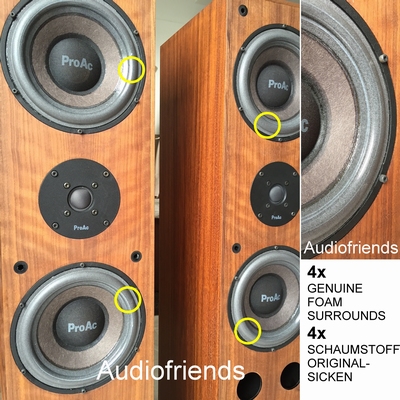 ProAc Supertower speaker - 4x ORIGINELE foamrand