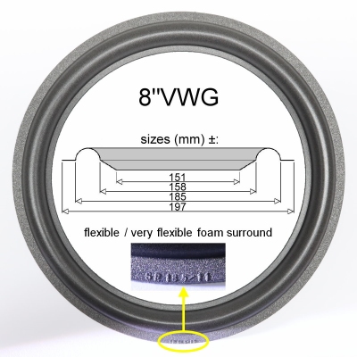 Heybrook HB1 - Vifa M21WG Woofer - 1x ORIGINAL-SICKE