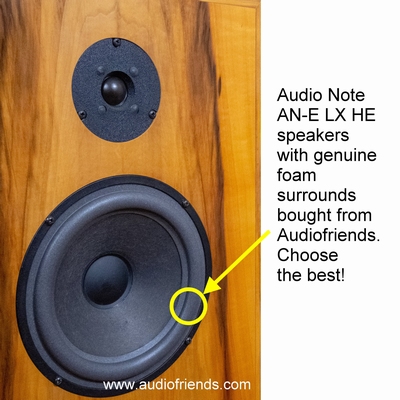 Audio Note AN-E LX HE - 1x Schaumstoff Sicke für Reparatur