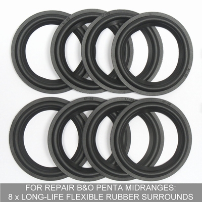 B&O Beolab/Beovox Penta - 8x Sicke GUMMI LANGER LEBENSDAUER.