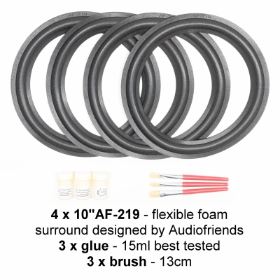 Infinity Kappa 90 - Reparaturset Sicken, Leim, Pinsel.