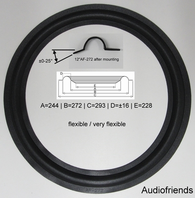Infinity Kappa 902-3054 woofer - 1x foam surround for repair