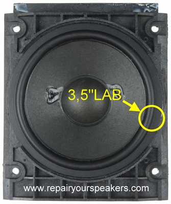 B&O Beolab 6000/3500 - 1x RUBBER surround for repair.