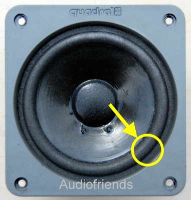 Quadral Merin - 1x Foam surround for repair midrange.