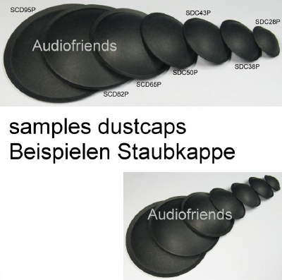 10 x Dustcap SDC39P - Ø39mm.