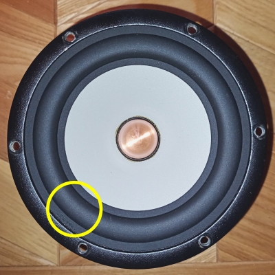 SEAS Excel W15CY001 - 1x Surround GENUINE manufacturer.
