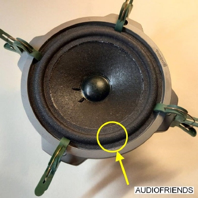 Quadral Certo MK V - 92 1061 - Tieftöner: 1x Sicke