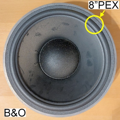 B&O Beovox S35.2, S40, S55, S80.2, S120, MC120.2, M150.2, etc. > 1x Quality surround for woofer..
