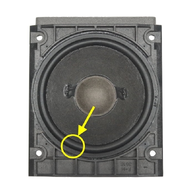 B&O Beolab 6000/3500 - 4x RUBBER rand voor reparatie met 10 jaar garantie.