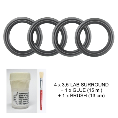 B&O Beolab 6000 - Repair kit RUBBER flexible surrounds.