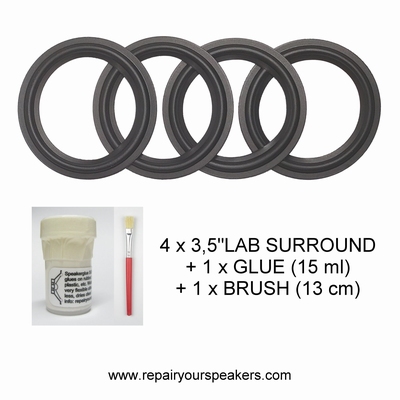 B&O Beolab 6000 - Reparatieset flexibele RUBBER randen