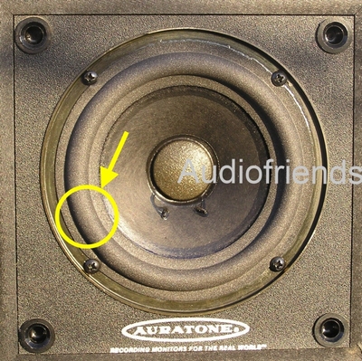 1 x Schaumstoff Sicke für Reparatur Auratone 5, 5c, Studio