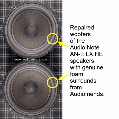 1 x Audio Note AN-E Schaumstoff Orig.-Sicke (SEAS A21 FE/B)