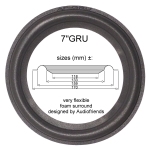 1 x Foamrand voor reparatie diverse 7 inch Heco speakers