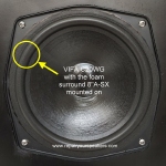 Mission 700 - 700S - 710 - 1 x Foamrand voor reparatie