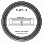 Mission 707, 762, 764 etc. - 1x RUBBER rand voor reparatie