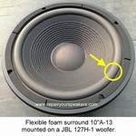 1 x Schaumstoff Sicke JBL L26, L36, L40, L50, L80, L80T