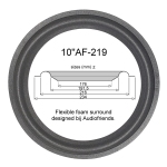 1 x Foamrand voor reparatie Visonik Sub 4 subwoofer