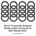 20 x RUBBER surrounds B&O Bang & Olufsen Beolab 6000/3500