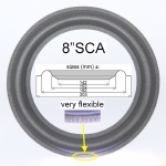 1 x Genuine Foam Surround for repair Scanspeak 21W/8551