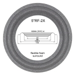 Meyer Sound UPM-1P, UPM-2P - 4x Foam surround for repair.